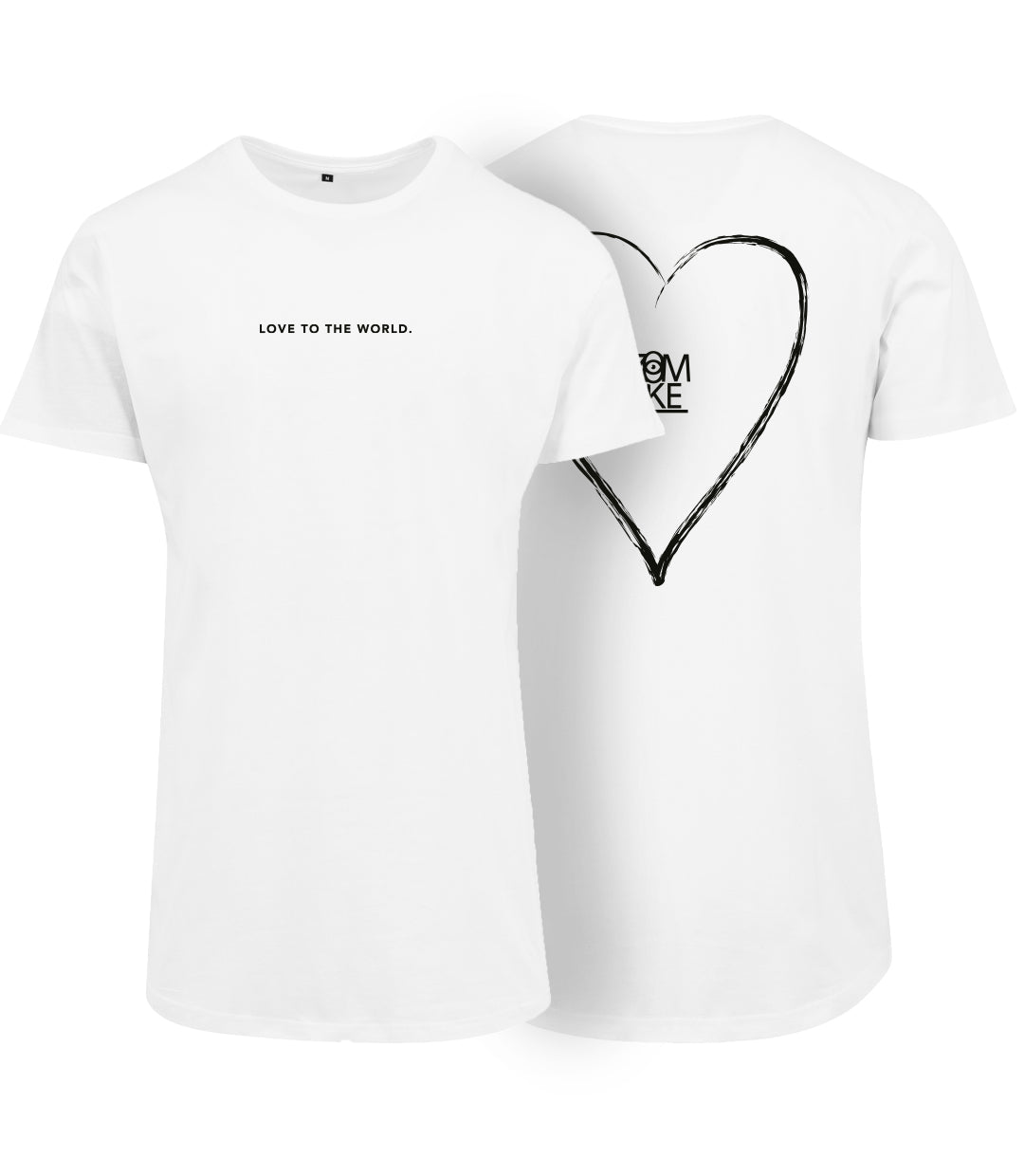 ZL Love To The World Shirt - Heart Design