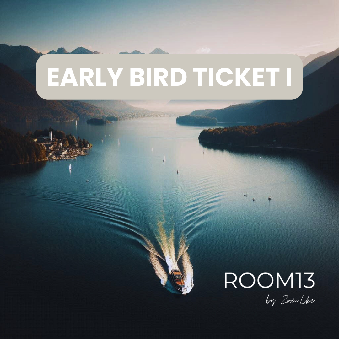 Early Bird Ticket I - ROOM13 Boat Party 14.07.