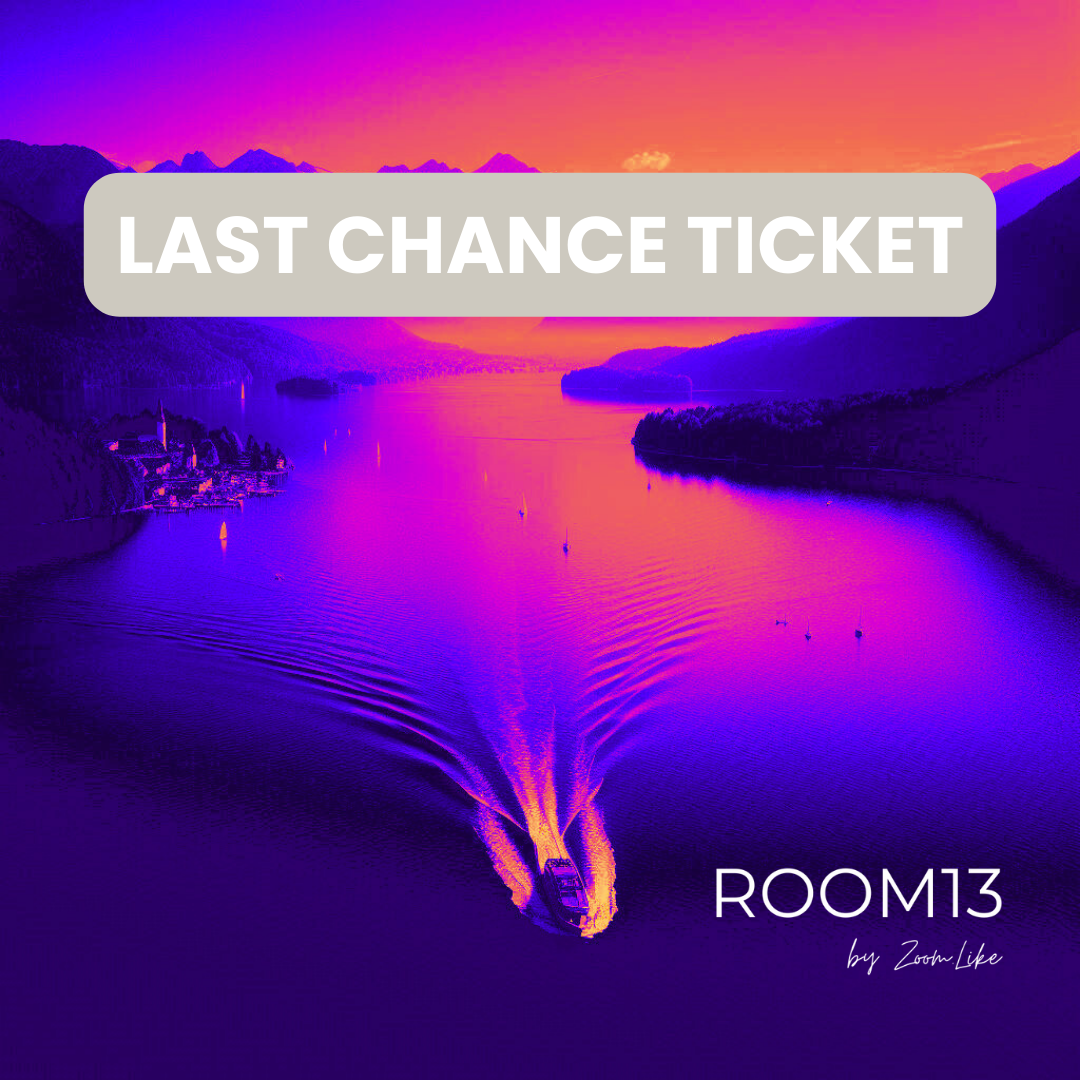 Last Chance Ticket - ROOM13 Boat Party 14.07.